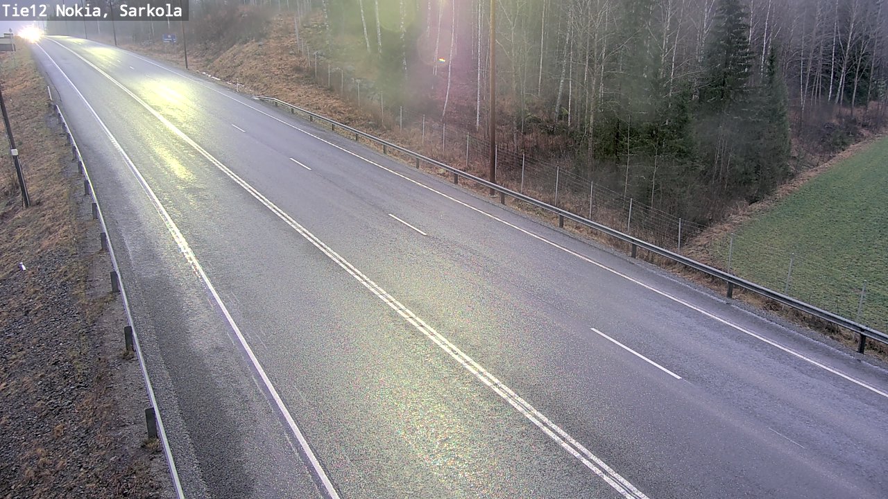Weather Camera Image Väg 12 Nokia, Sarkola, Nokia, Pirkanmaa