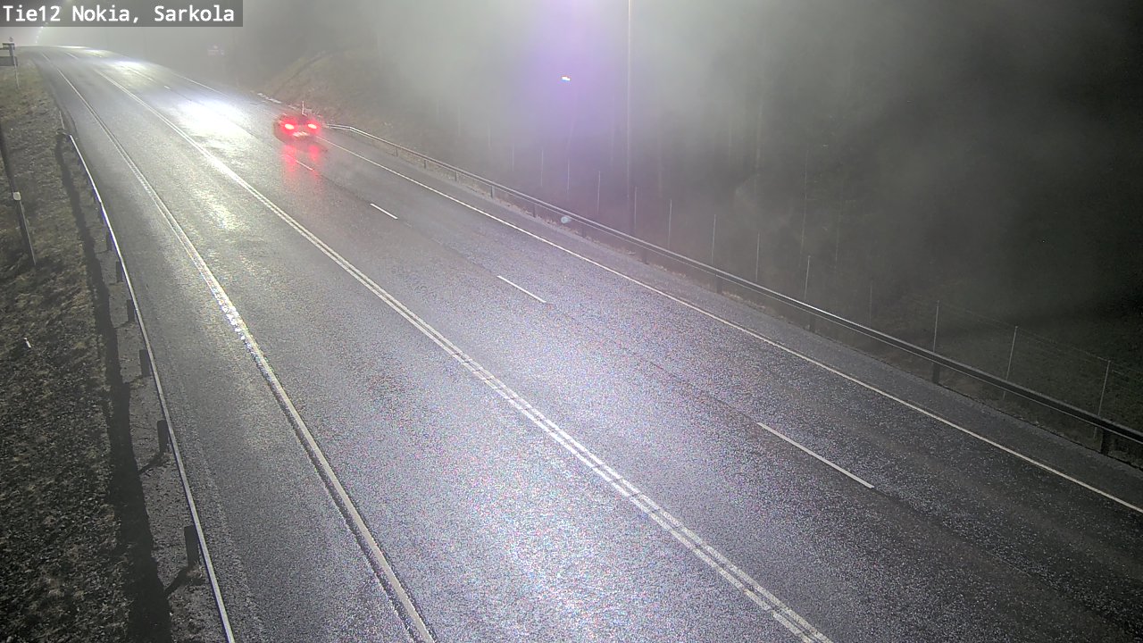 Weather Camera Image Väg 12 Nokia, Sarkola, Nokia, Pirkanmaa