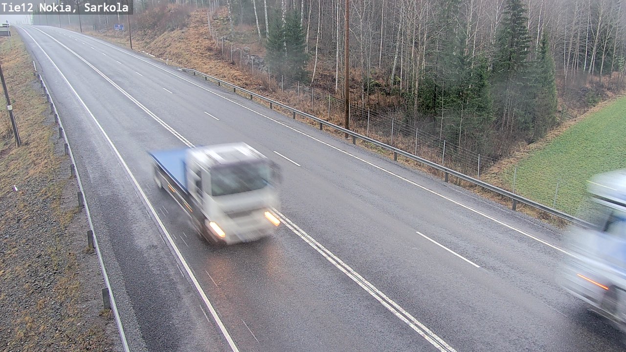 Weather Camera Image Väg 12 Nokia, Sarkola, Nokia, Pirkanmaa