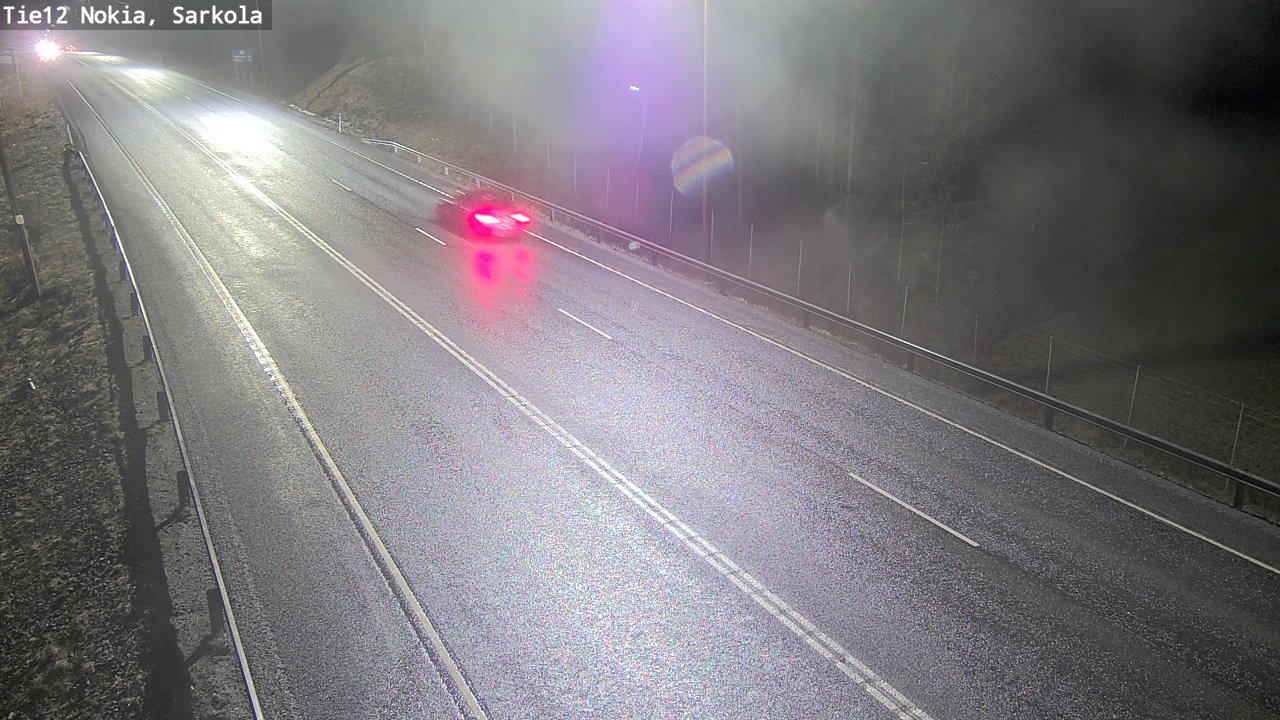 Weather Camera Image Väg 12 Nokia, Sarkola, Nokia, Pirkanmaa