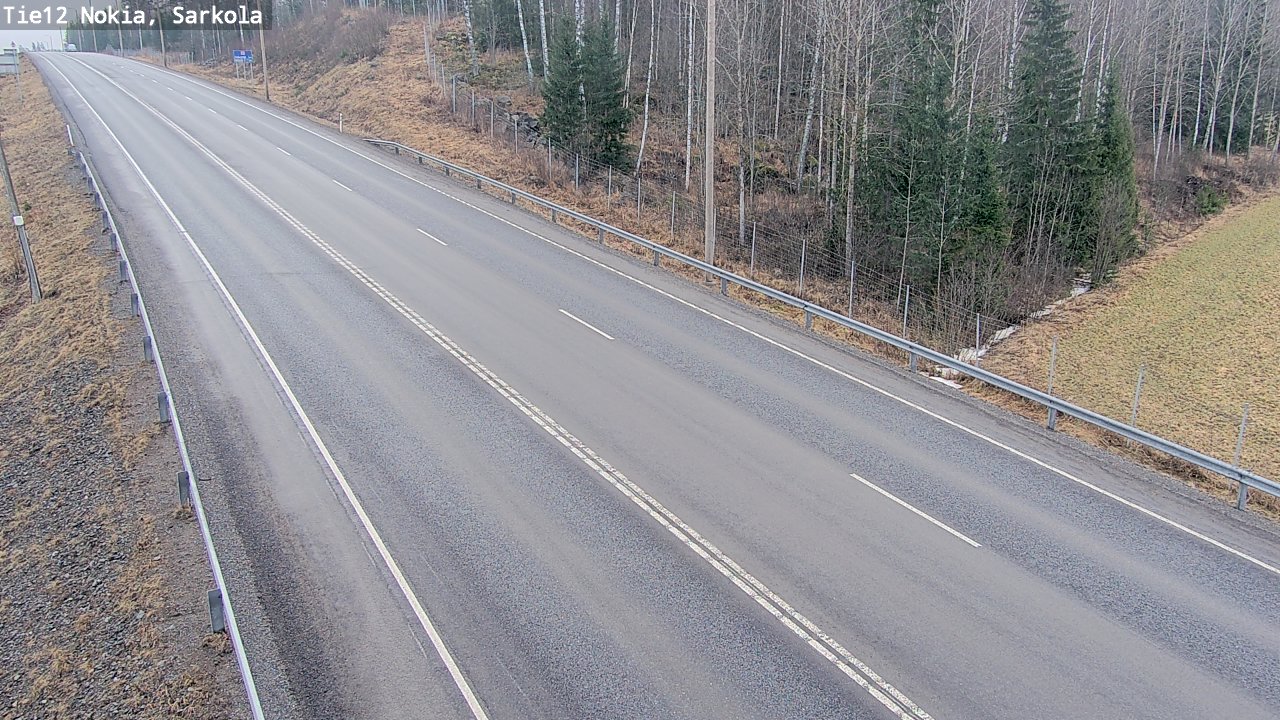 Kelikamerat Kuva Tie 12 Nokia, Sarkola, Nokia, Pirkanmaa