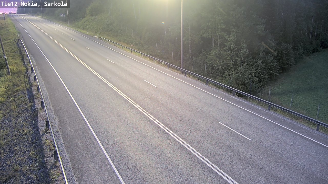 Weather Camera Image Road 12 Nokia, Sarkola, Nokia, Pirkanmaa