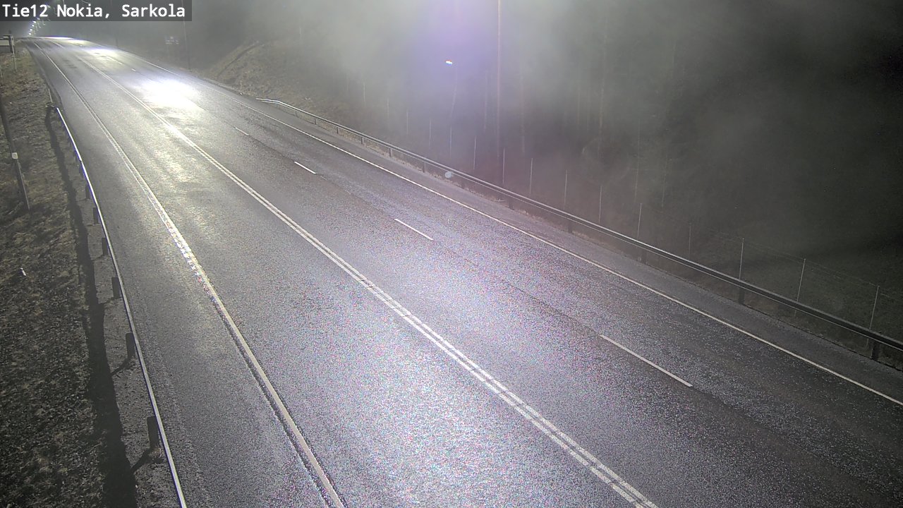 Weather Camera Image Road 12 Nokia, Sarkola, Nokia, Pirkanmaa