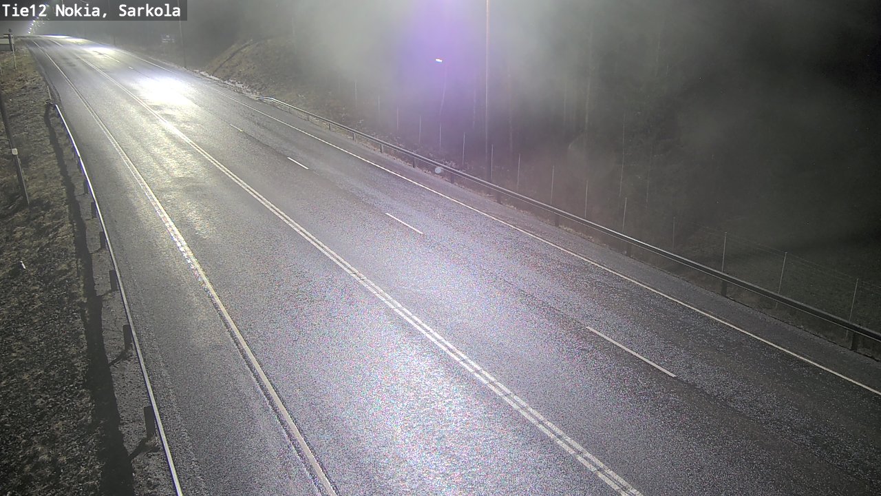 Weather Camera Image Väg 12 Nokia, Sarkola, Nokia, Pirkanmaa