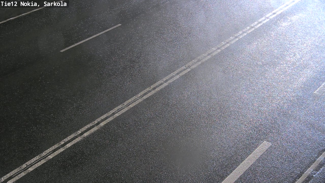 Weather Camera Image Road 12 Nokia, Sarkola, Nokia, Pirkanmaa