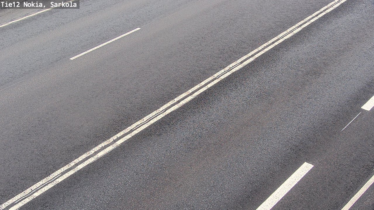 Weather Camera Image Road 12 Nokia, Sarkola, Nokia, Pirkanmaa