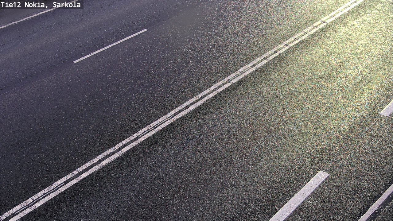 Weather Camera Image Road 12 Nokia, Sarkola, Nokia, Pirkanmaa