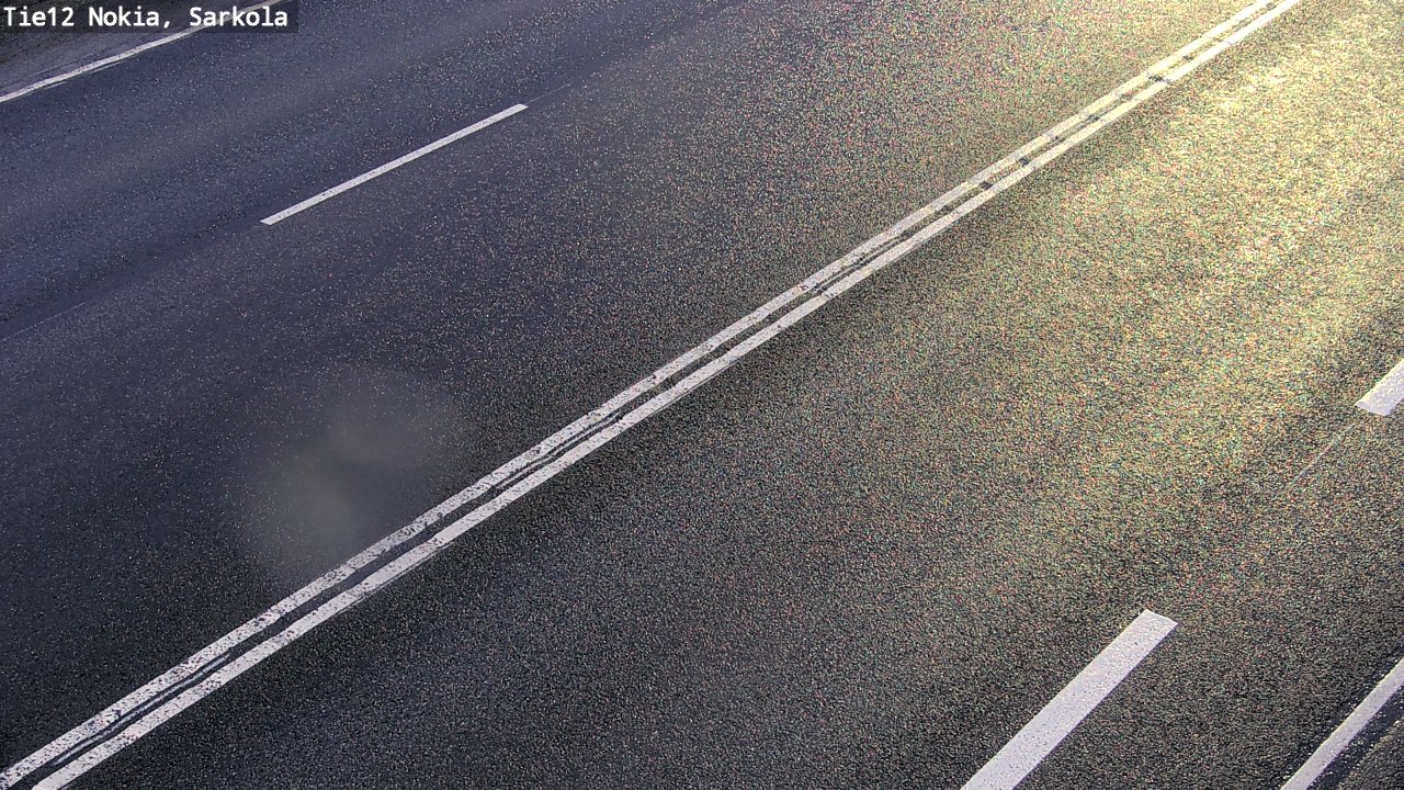 Weather Camera Image Väg 12 Nokia, Sarkola, Nokia, Pirkanmaa