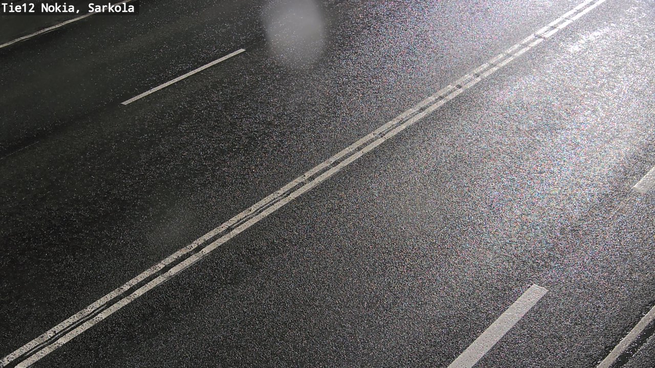 Weather Camera Image Road 12 Nokia, Sarkola, Nokia, Pirkanmaa