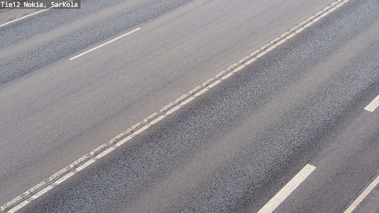 Weather Camera Image Road 12 Nokia, Sarkola, Nokia, Pirkanmaa