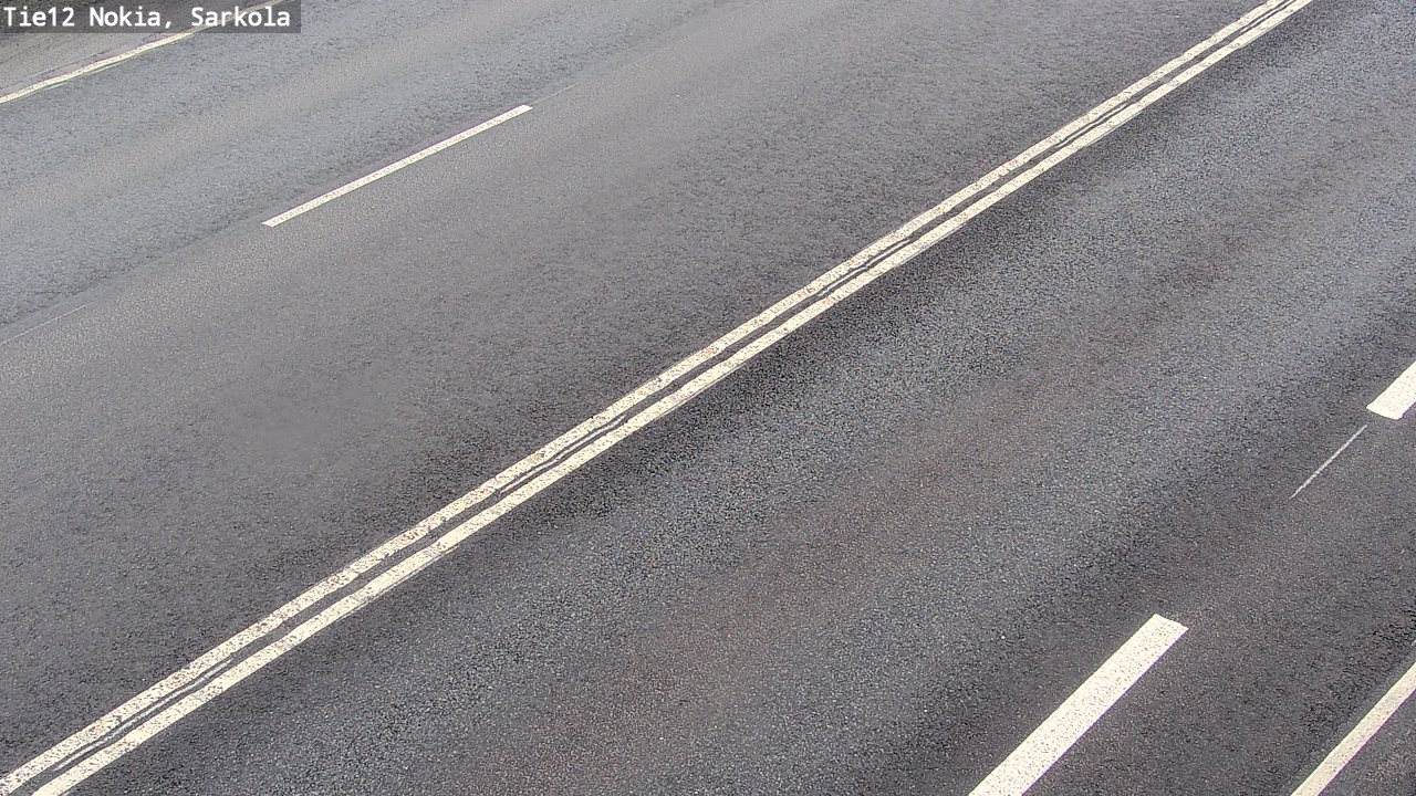 Weather Camera Image Road 12 Nokia, Sarkola, Nokia, Pirkanmaa