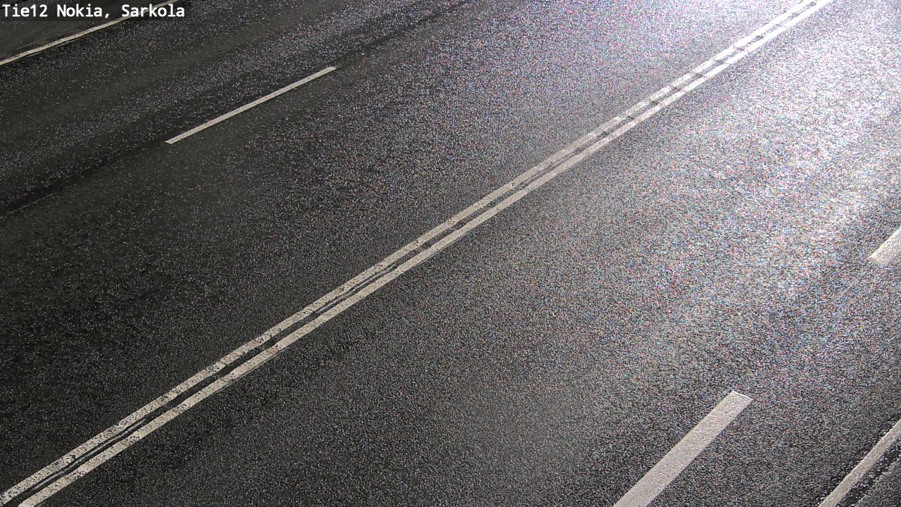 Weather Camera Image Road 12 Nokia, Sarkola, Nokia, Pirkanmaa