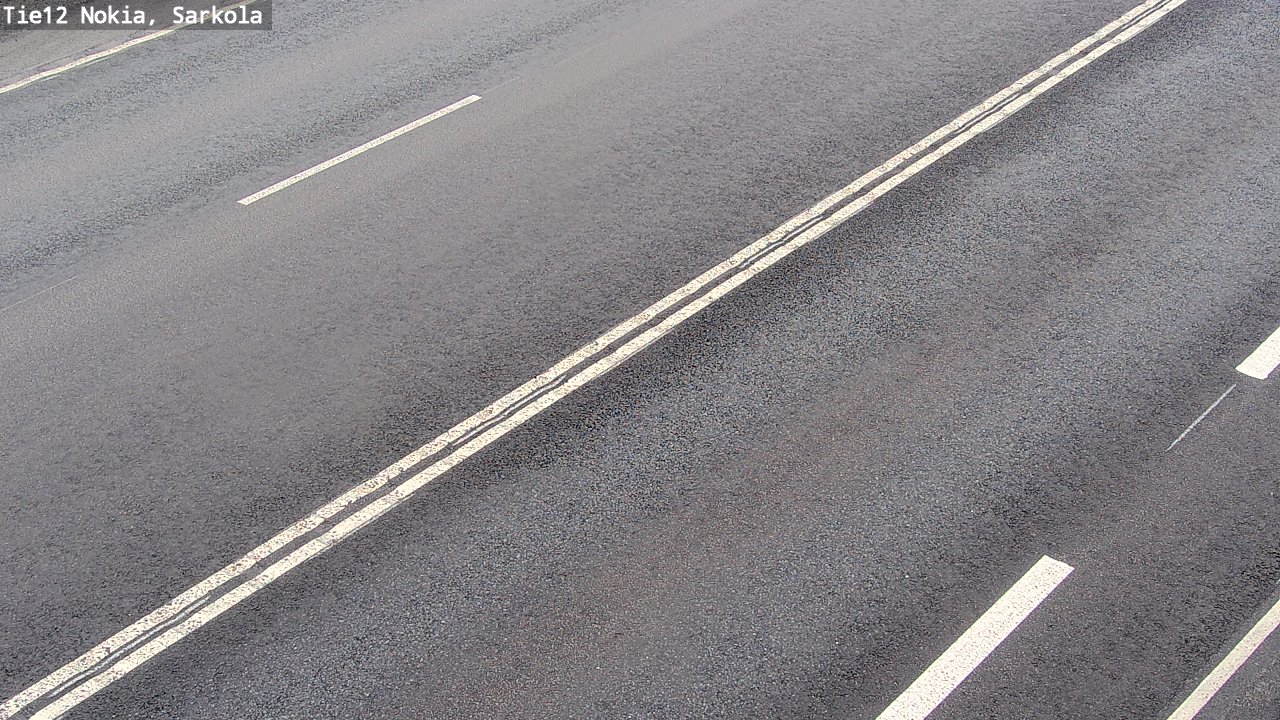 Weather Camera Image Road 12 Nokia, Sarkola, Nokia, Pirkanmaa