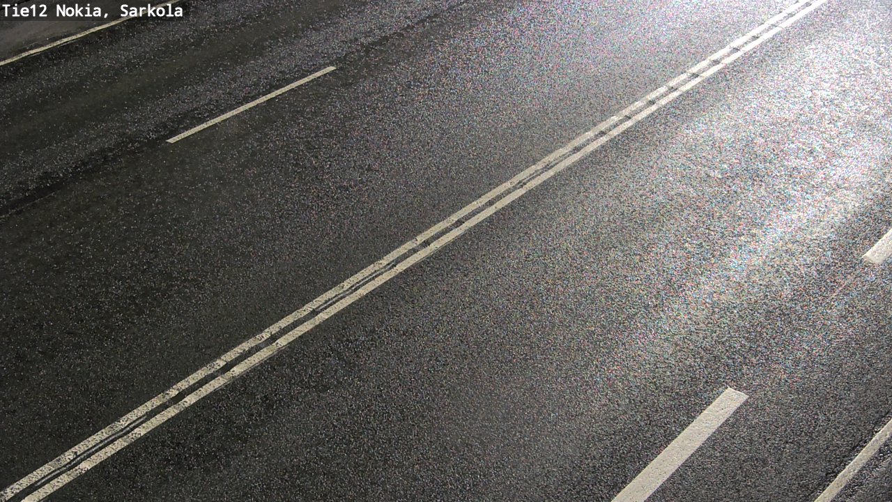 Weather Camera Image Road 12 Nokia, Sarkola, Nokia, Pirkanmaa