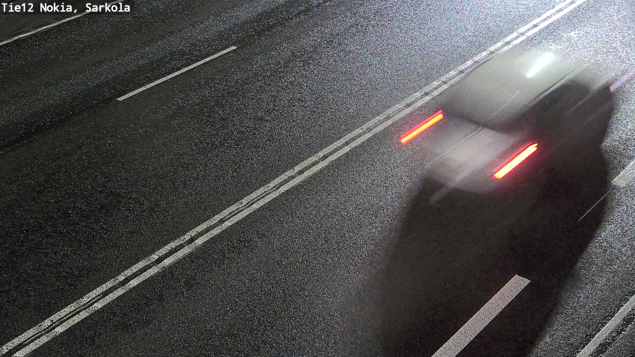 Weather Camera Image Road 12 Nokia, Sarkola, Nokia, Pirkanmaa