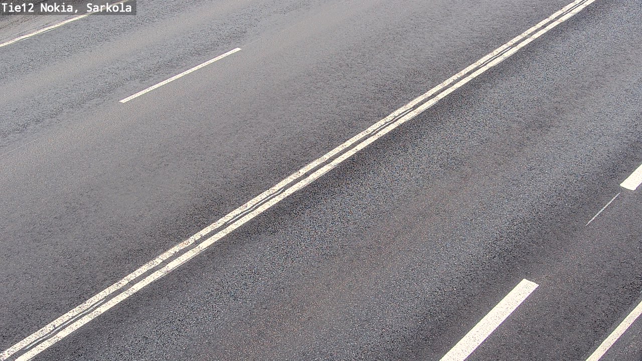 Weather Camera Image Road 12 Nokia, Sarkola, Nokia, Pirkanmaa