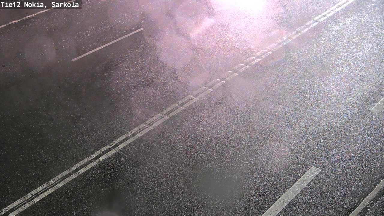 Weather Camera Image Road 12 Nokia, Sarkola, Nokia, Pirkanmaa