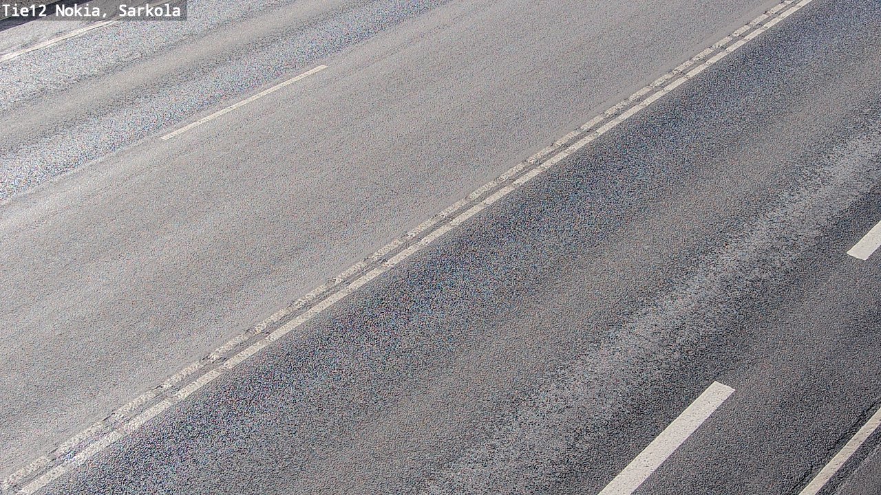 Weather Camera Image Road 12 Nokia, Sarkola, Nokia, Pirkanmaa