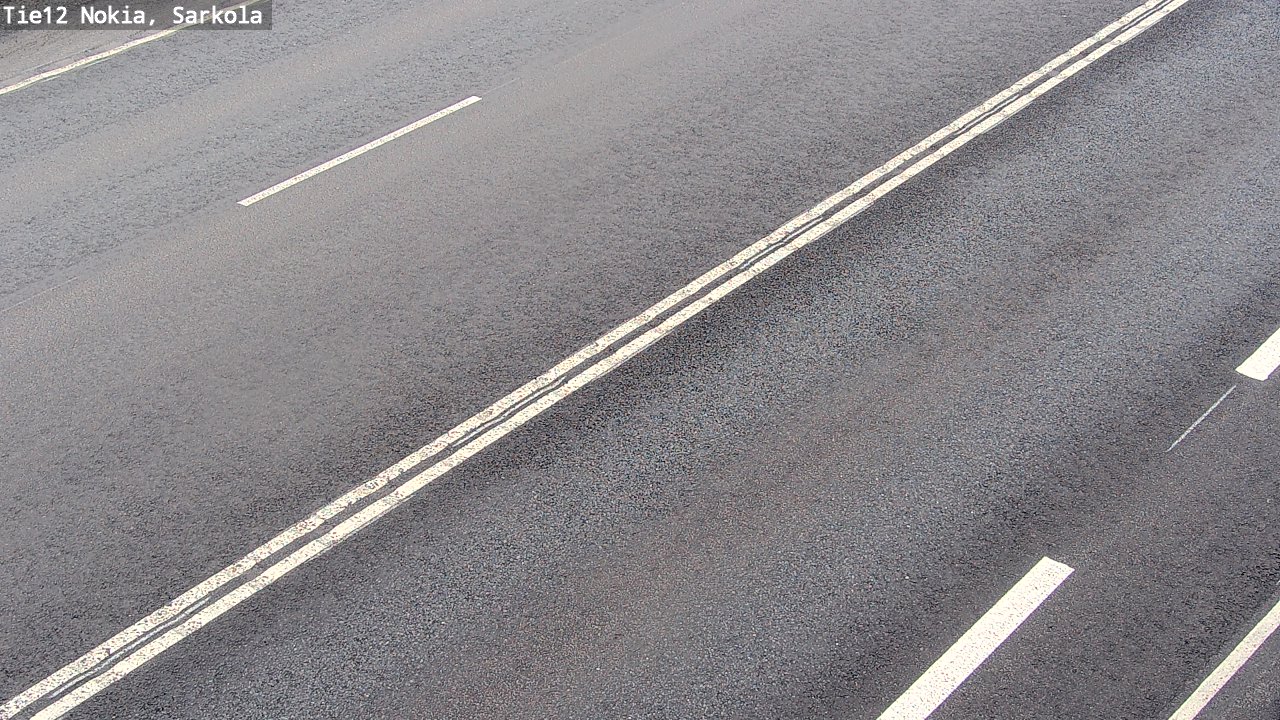 Weather Camera Image Road 12 Nokia, Sarkola, Nokia, Pirkanmaa