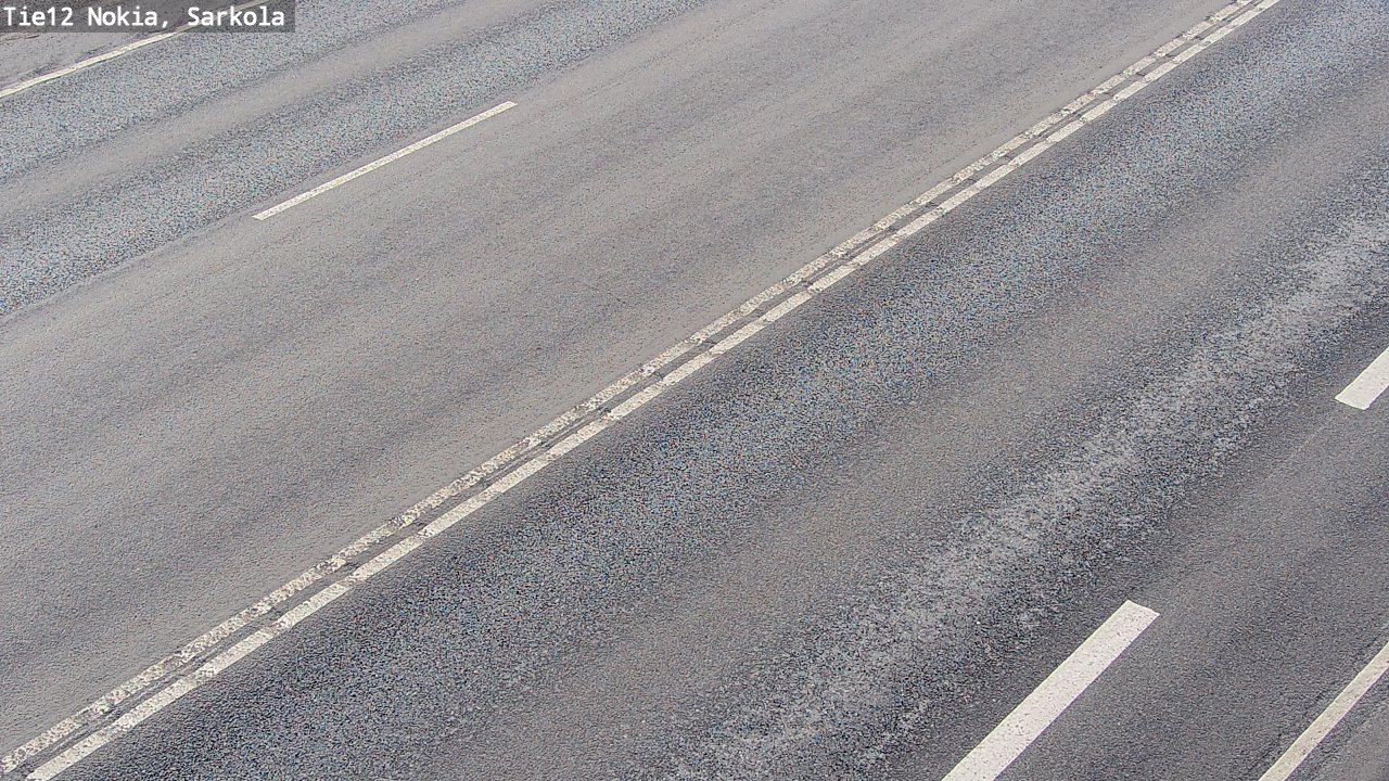 Weather Camera Image Road 12 Nokia, Sarkola, Nokia, Pirkanmaa