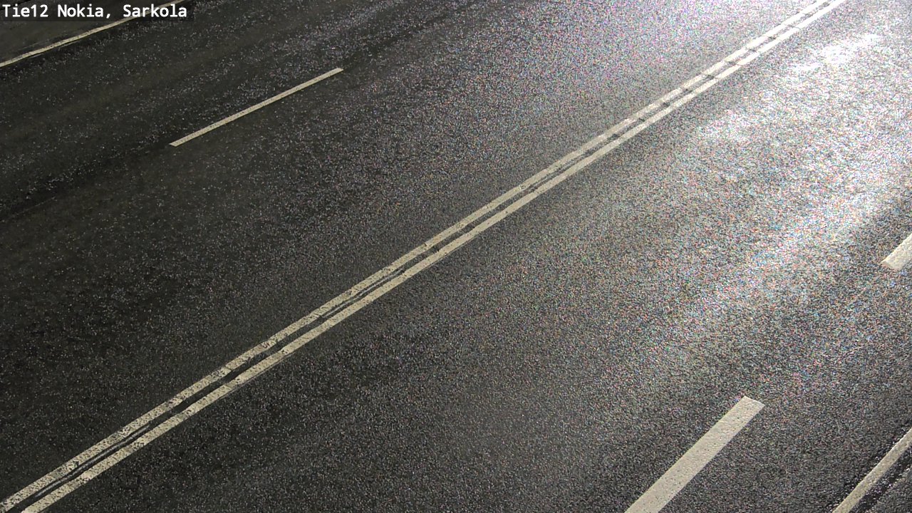 Weather Camera Image Road 12 Nokia, Sarkola, Nokia, Pirkanmaa