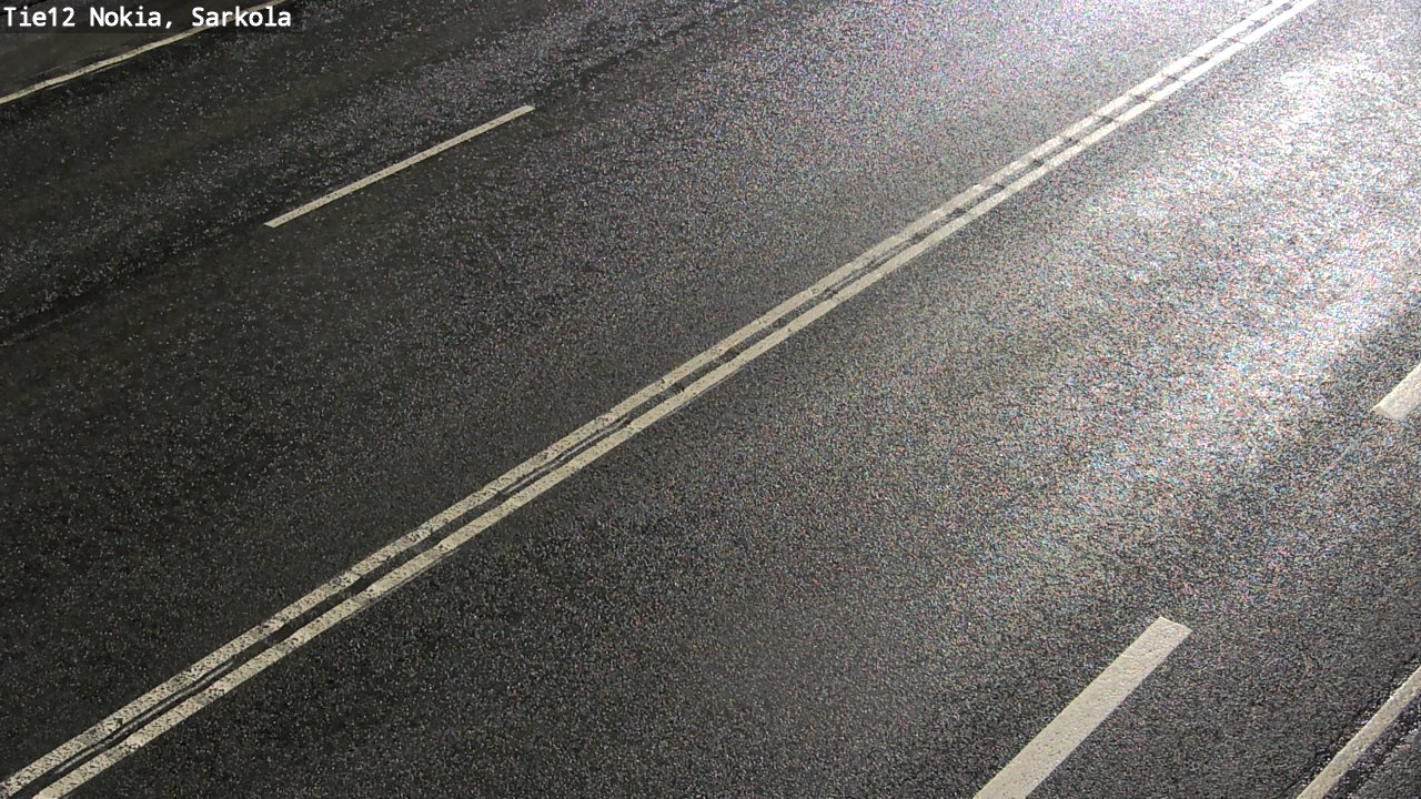 Weather Camera Image Road 12 Nokia, Sarkola, Nokia, Pirkanmaa