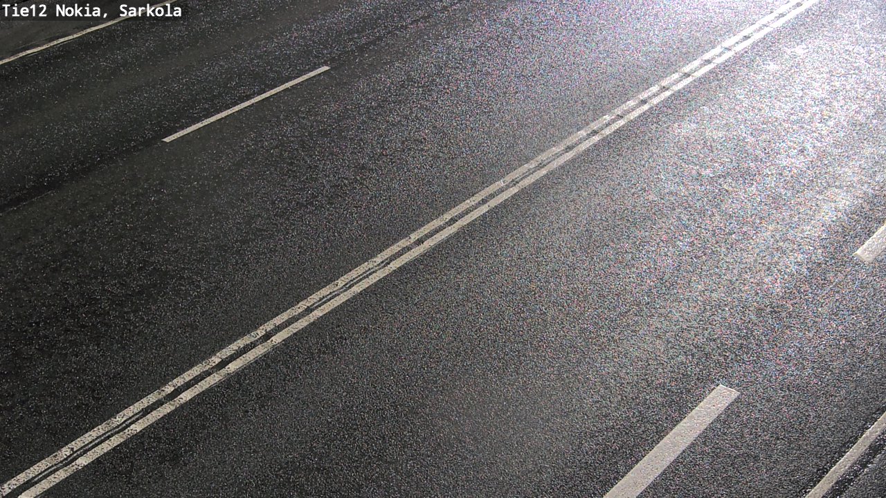 Weather Camera Image Road 12 Nokia, Sarkola, Nokia, Pirkanmaa