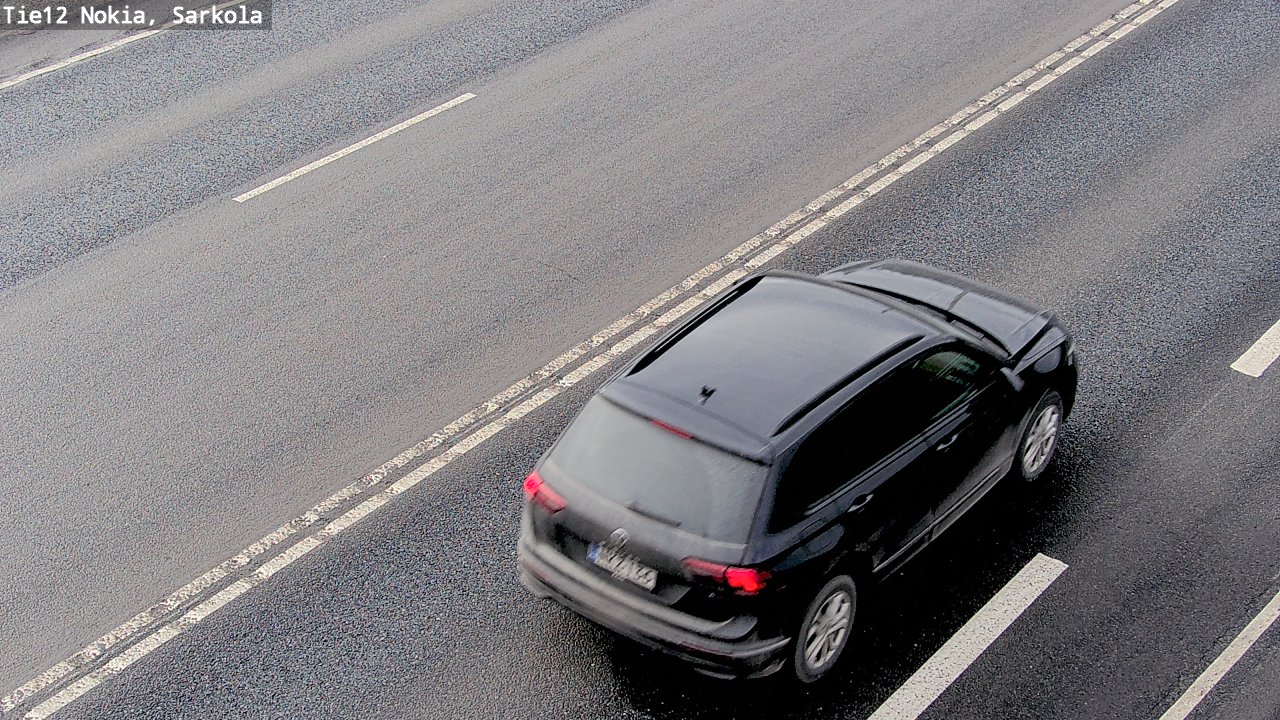 Weather Camera Image Road 12 Nokia, Sarkola, Nokia, Pirkanmaa