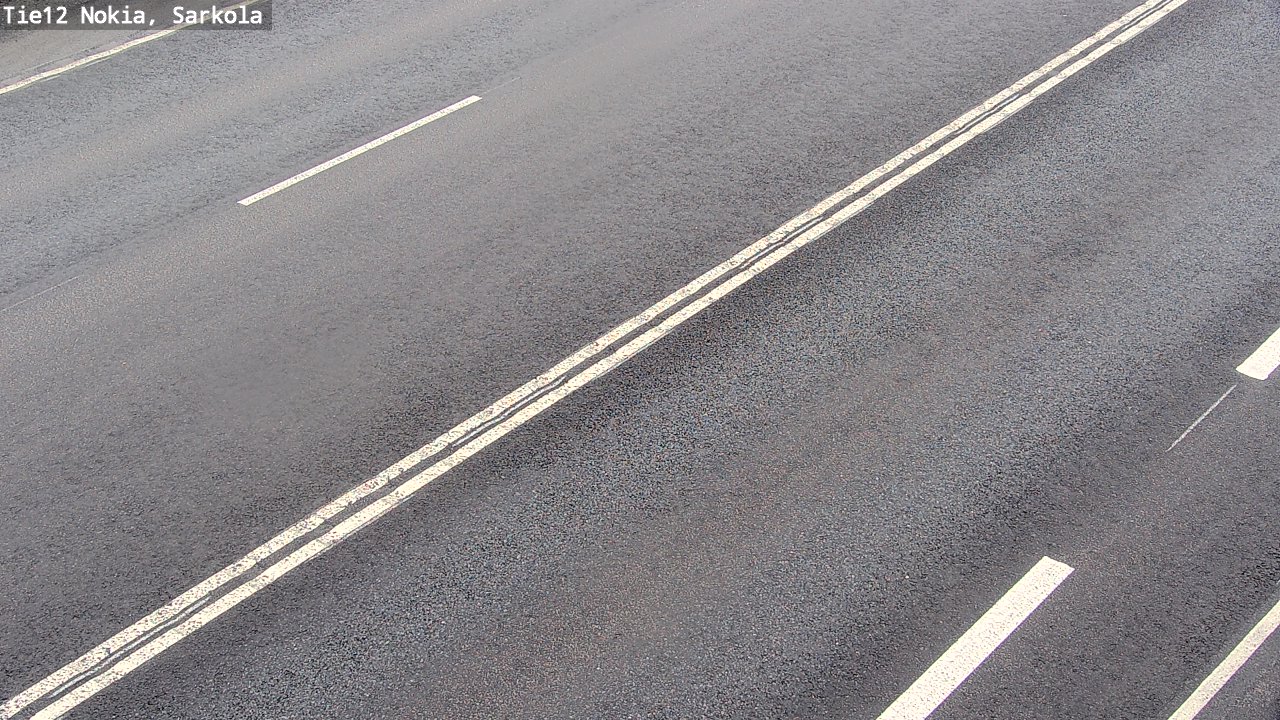 Weather Camera Image Road 12 Nokia, Sarkola, Nokia, Pirkanmaa