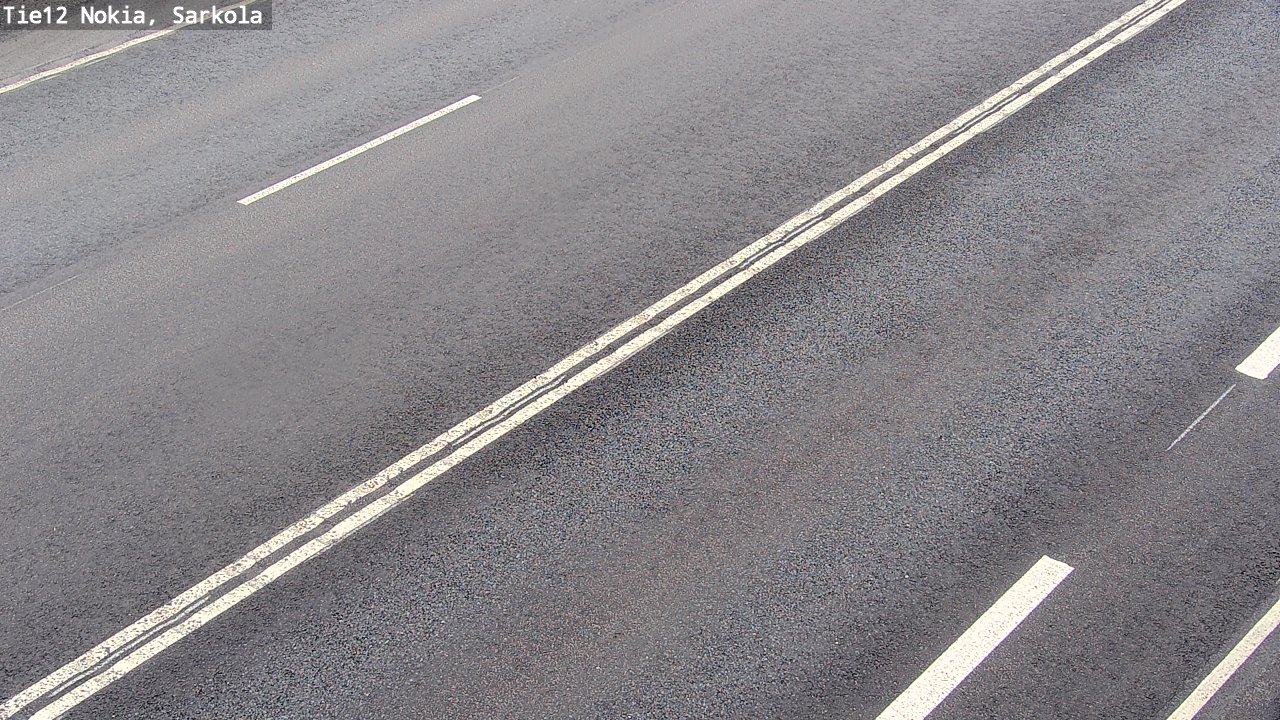 Weather Camera Image Road 12 Nokia, Sarkola, Nokia, Pirkanmaa