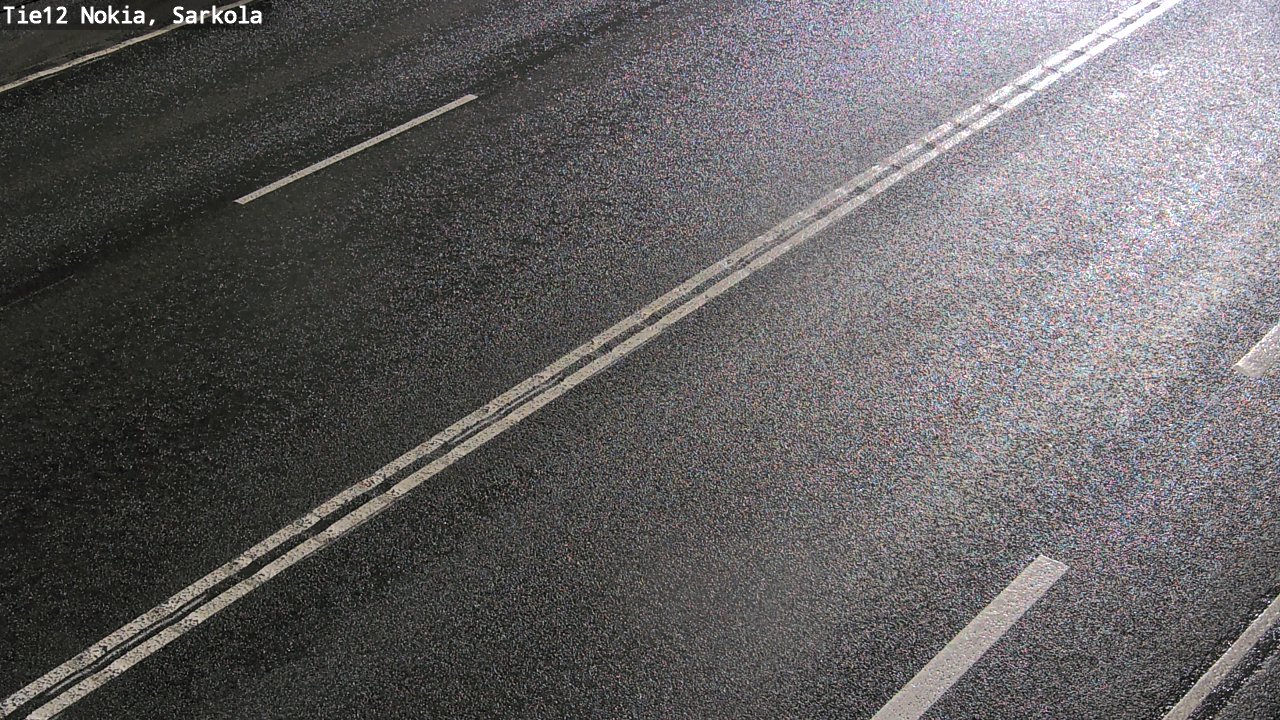 Weather Camera Image Road 12 Nokia, Sarkola, Nokia, Pirkanmaa