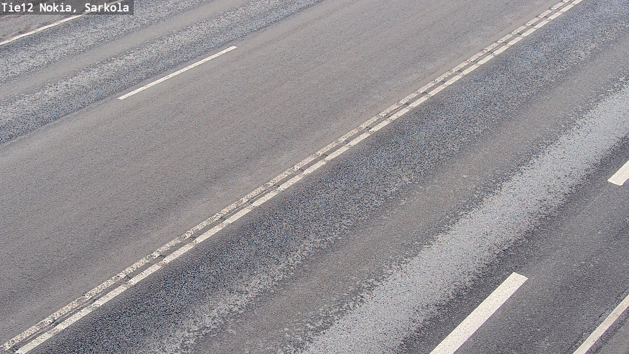 Weather Camera Image Road 12 Nokia, Sarkola, Nokia, Pirkanmaa