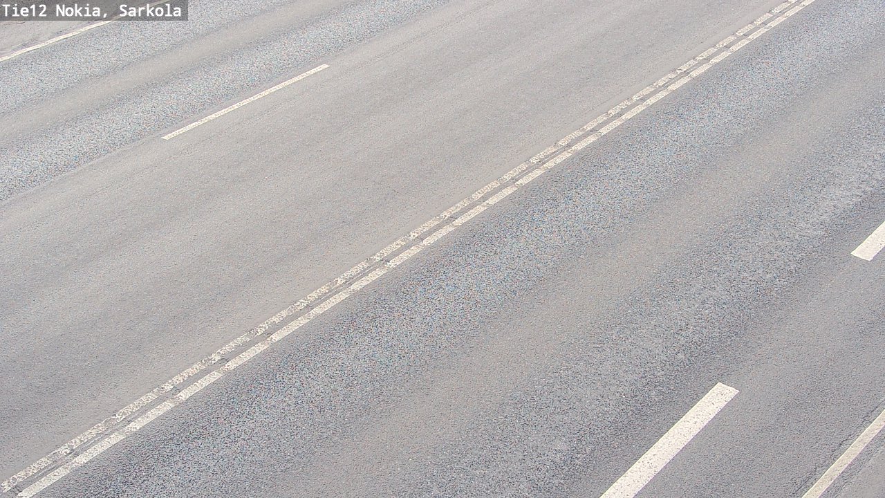 Weather Camera Image Road 12 Nokia, Sarkola, Nokia, Pirkanmaa