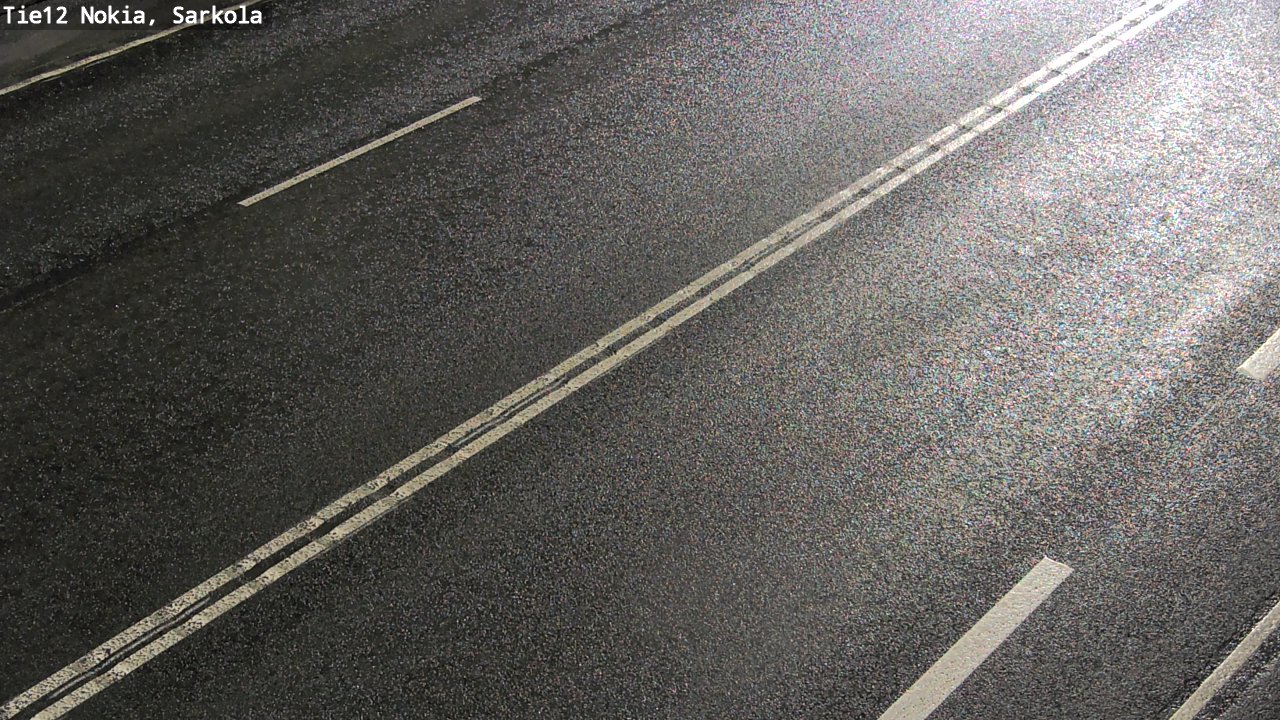 Weather Camera Image Road 12 Nokia, Sarkola, Nokia, Pirkanmaa