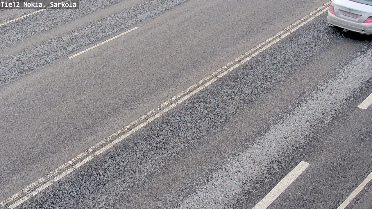 Weather Camera Image Road 12 Nokia, Sarkola, Nokia, Pirkanmaa