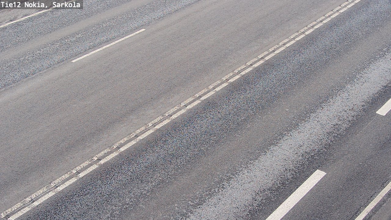 Weather Camera Image Road 12 Nokia, Sarkola, Nokia, Pirkanmaa