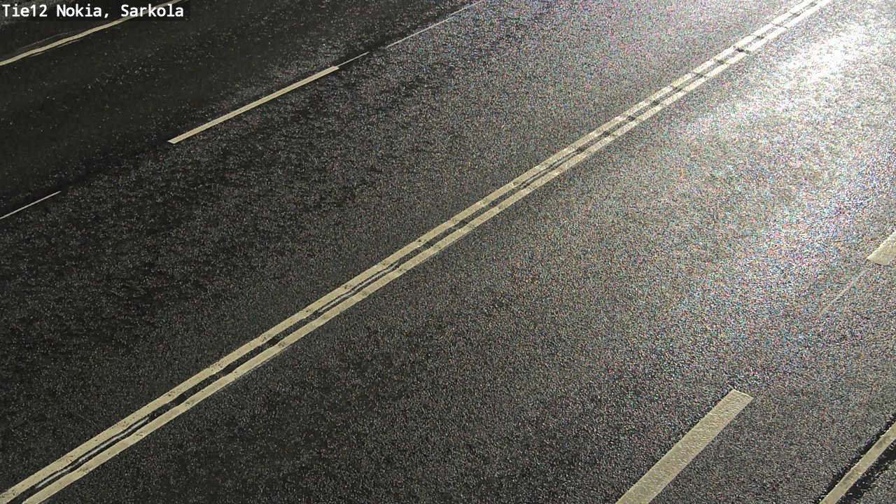 Weather Camera Image Road 12 Nokia, Sarkola, Nokia, Pirkanmaa