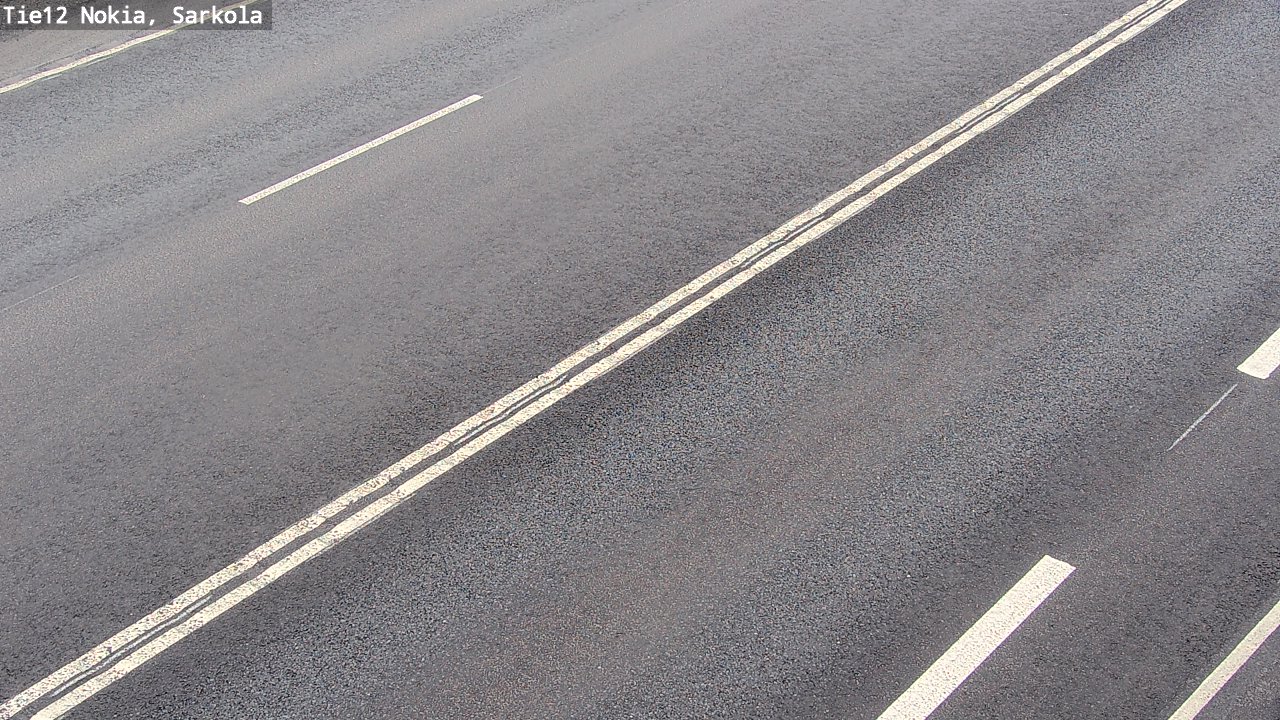 Weather Camera Image Road 12 Nokia, Sarkola, Nokia, Pirkanmaa