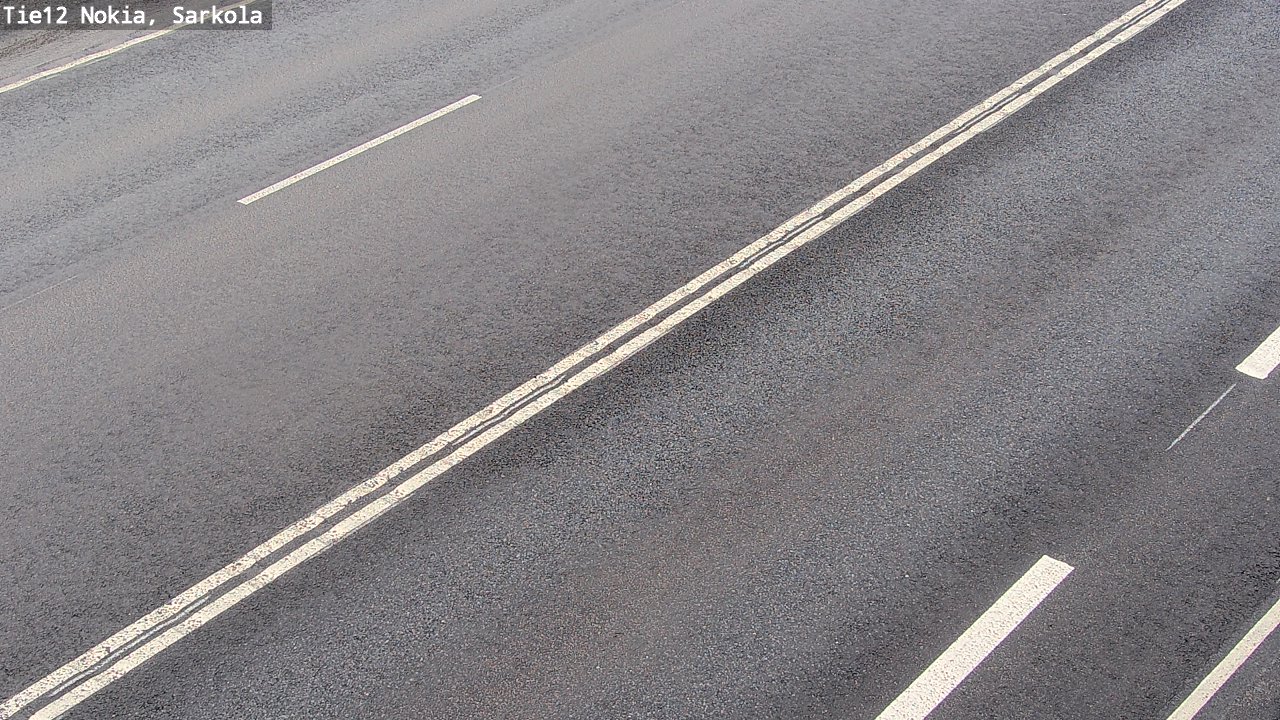 Weather Camera Image Road 12 Nokia, Sarkola, Nokia, Pirkanmaa