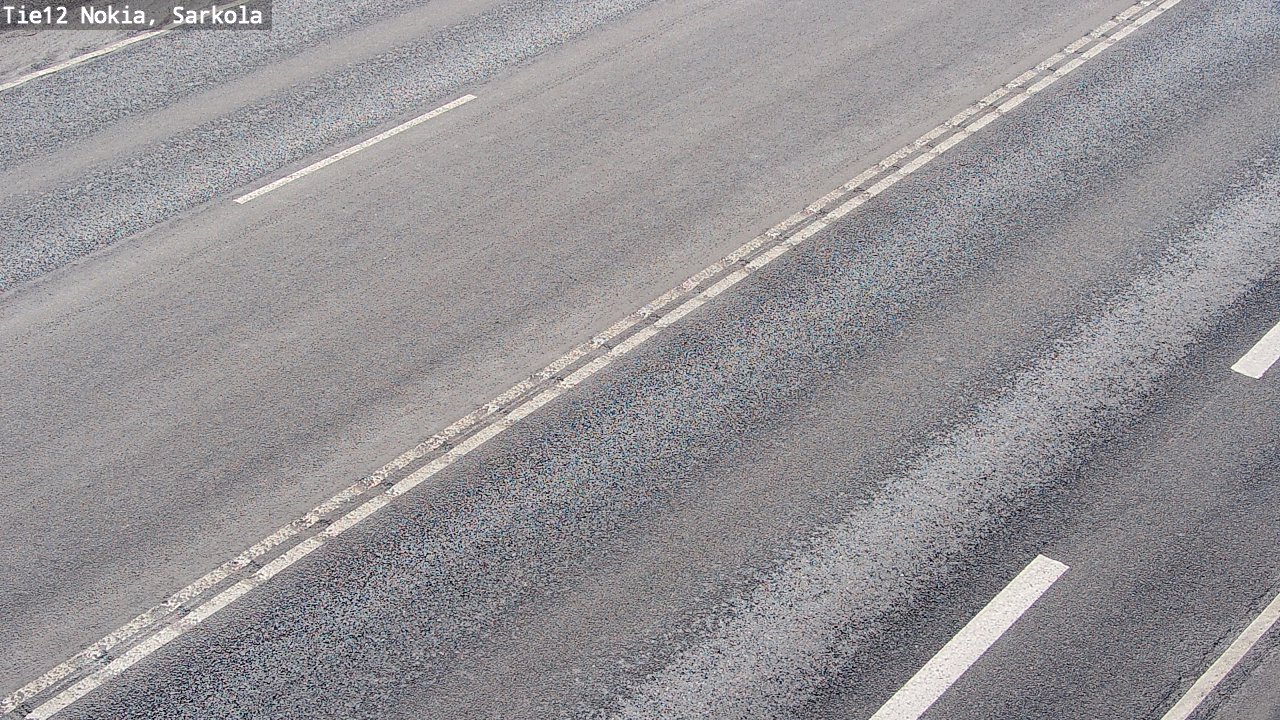 Weather Camera Image Road 12 Nokia, Sarkola, Nokia, Pirkanmaa