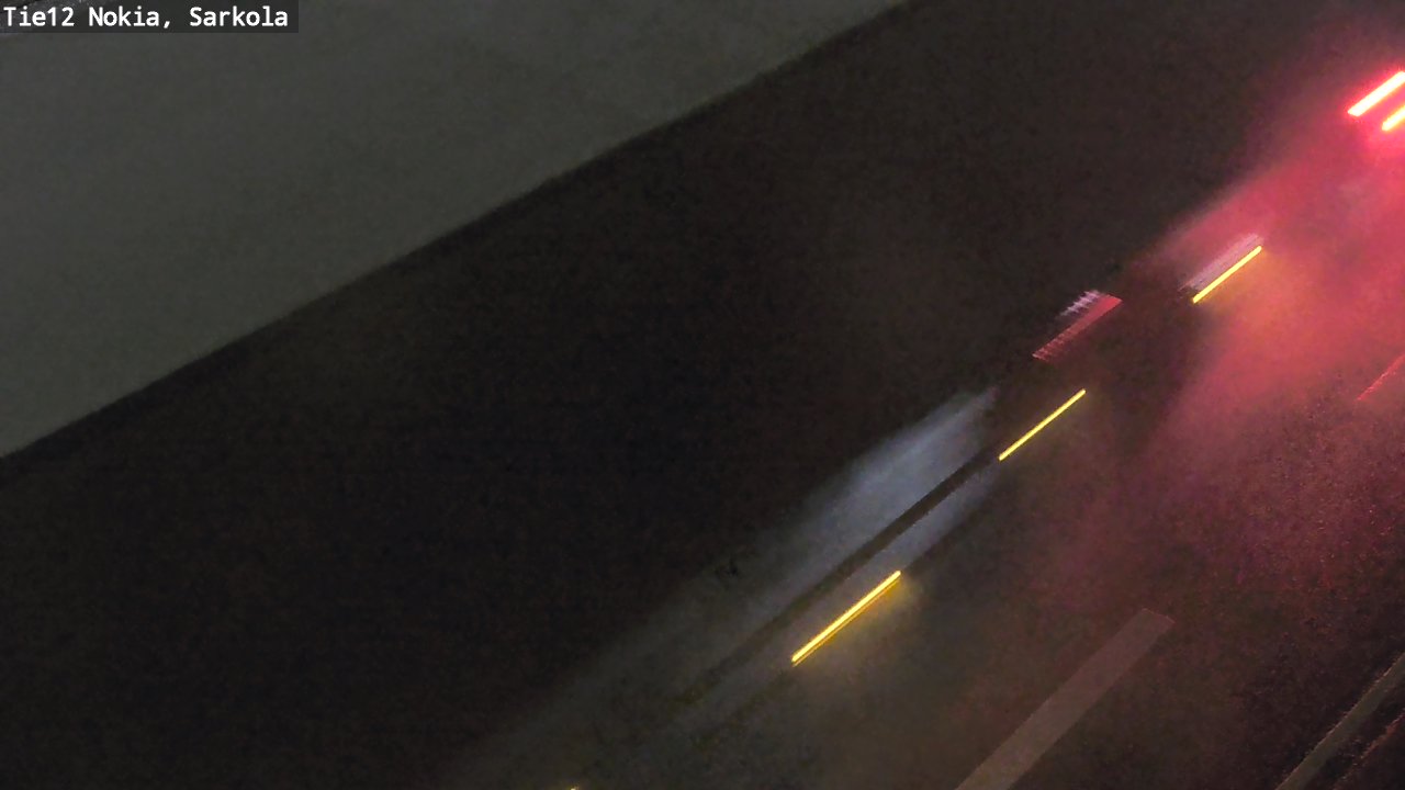 Weather Camera Image Road 12 Nokia, Sarkola, Nokia, Pirkanmaa