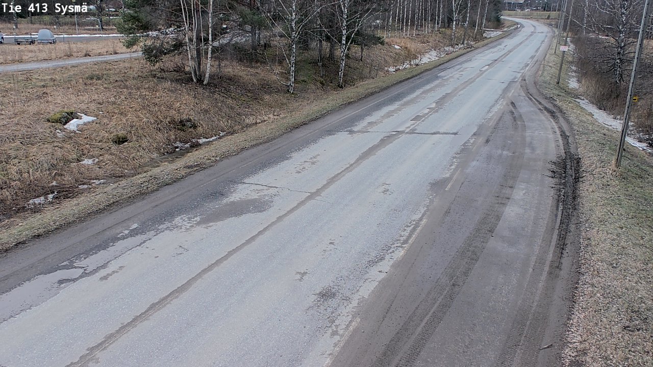 Weather Camera Image Road 413 Sysmä, Sysmä, Päijät-Häme