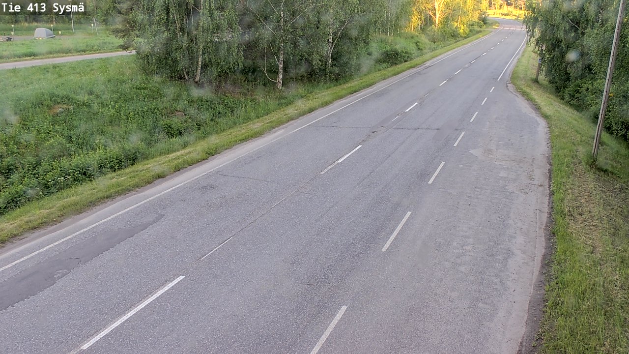 Weather Camera Image Väg 413 Sysmä, Sysmä, Päijät-Häme