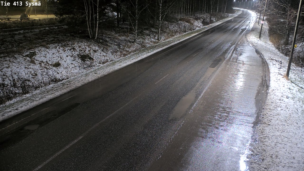 Weather Camera Image Väg 413 Sysmä, Sysmä, Päijät-Häme