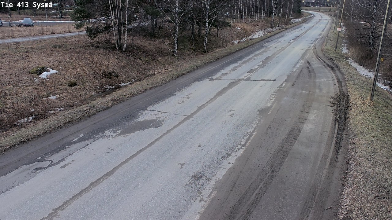 Weather Camera Image Road 413 Sysmä, Sysmä, Päijät-Häme