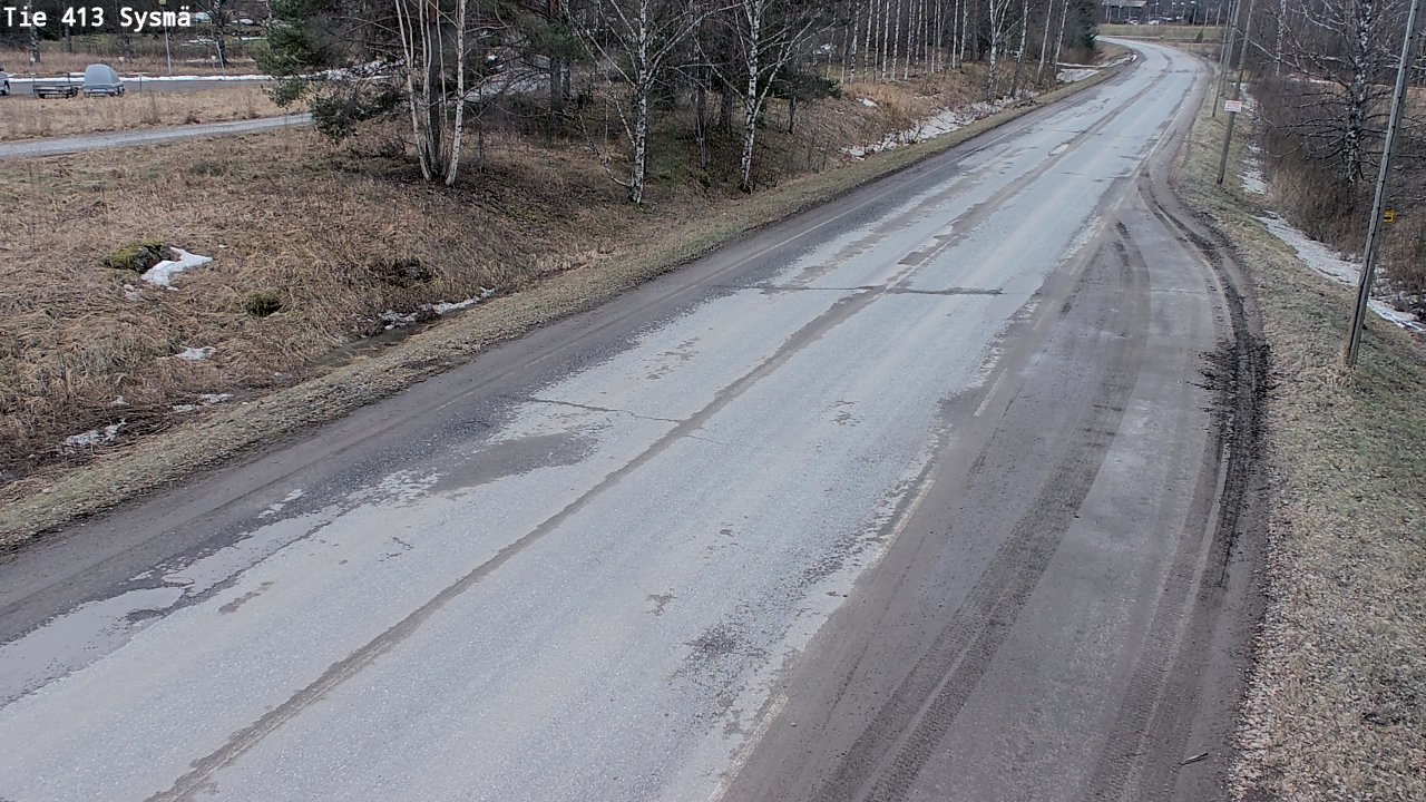 Weather Camera Image Road 413 Sysmä, Sysmä, Päijät-Häme