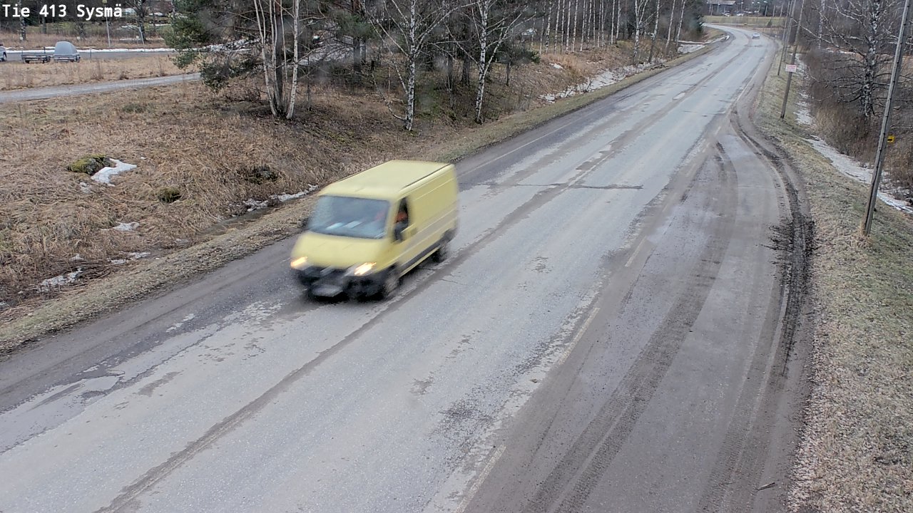 Weather Camera Image Road 413 Sysmä, Sysmä, Päijät-Häme