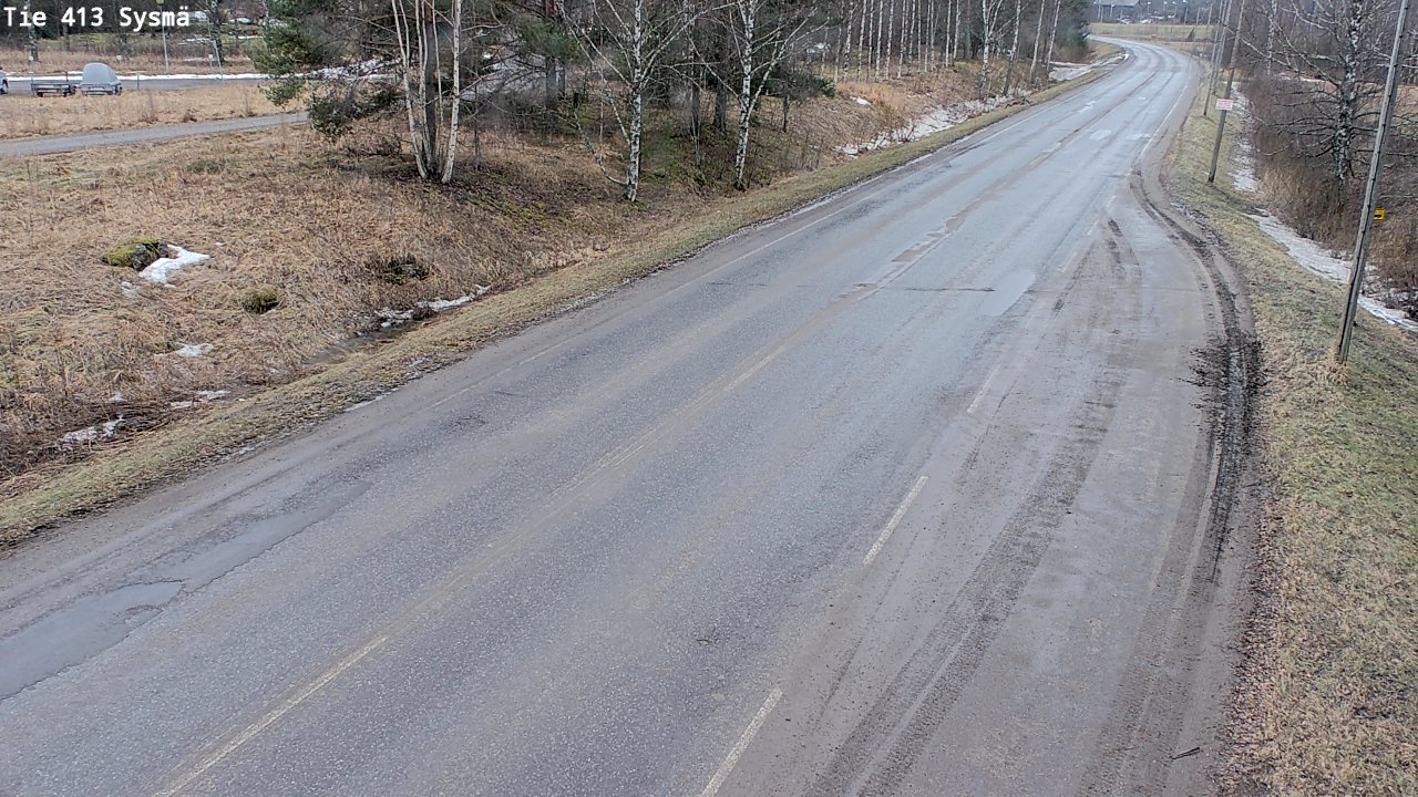 Weather Camera Image Road 413 Sysmä, Sysmä, Päijät-Häme