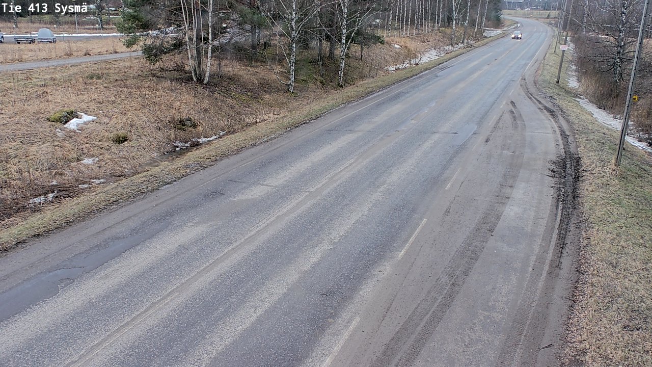 Weather Camera Image Road 413 Sysmä, Sysmä, Päijät-Häme