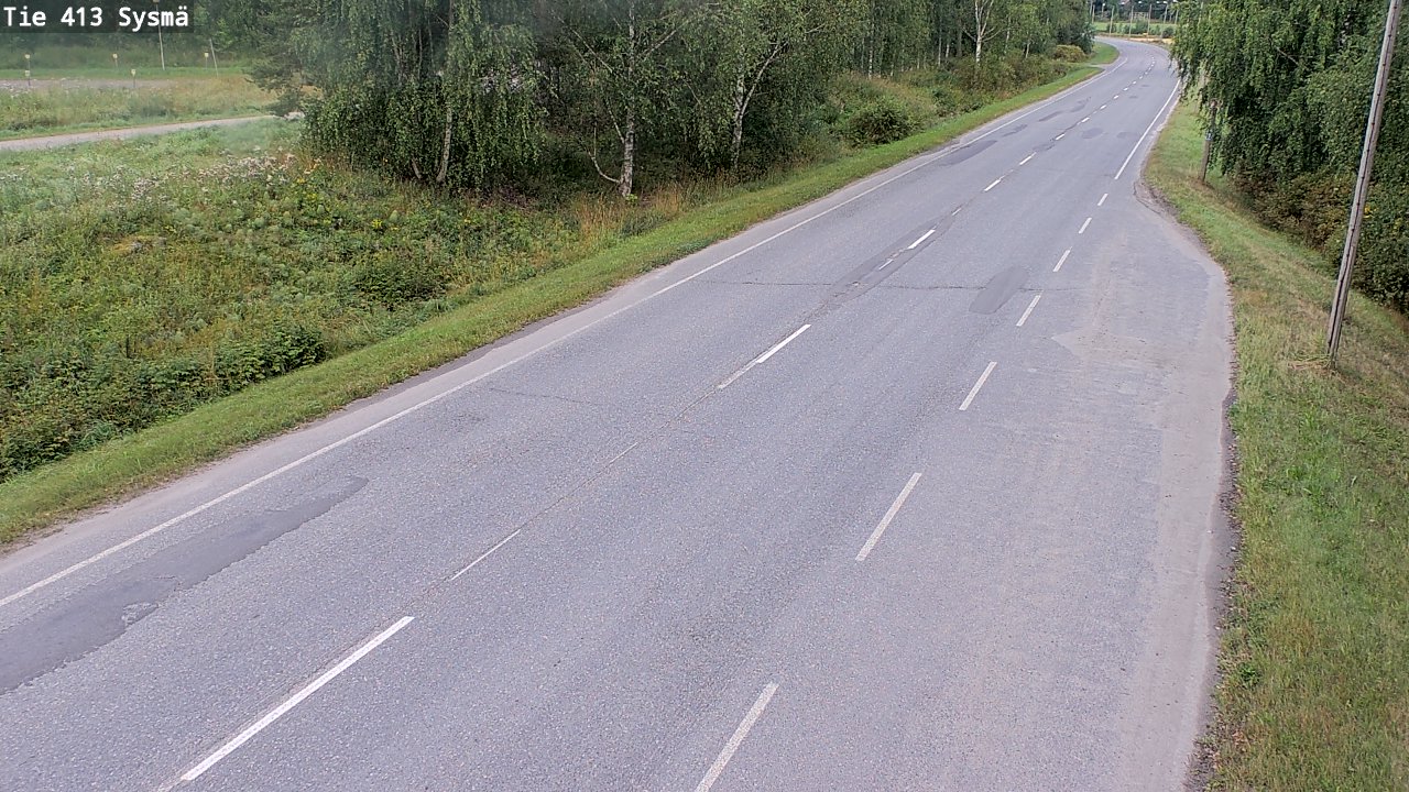 Weather Camera Image Road 413 Sysmä, Sysmä, Päijät-Häme